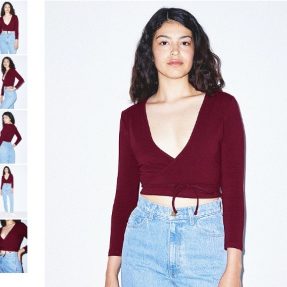 american apparel julliard top